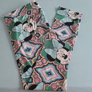 Tall and Curvy Minnie Mouse Disney Lularoe Legging